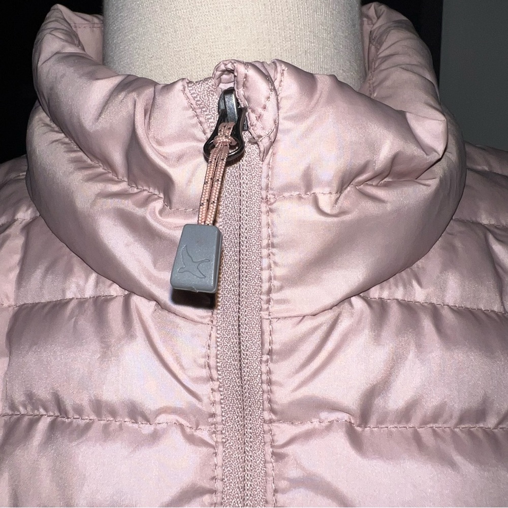 Eddie Bauer Women’s Microlight Down Jacket – Colorblock Pink & Red, Size Large - Picture 6 of 10